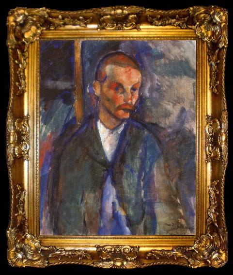 framed  Amedeo Modigliani The Beggar of Livorno, ta009-2